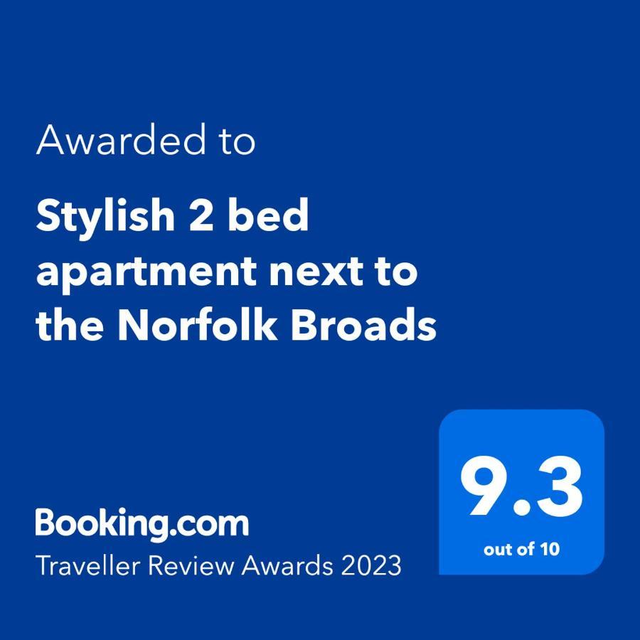 Stylish 2 Bed Apartment Next To The Norfolk Broads Coltishall Buitenkant foto